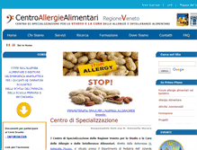 Tablet Screenshot of centroallergiealimentari.eu